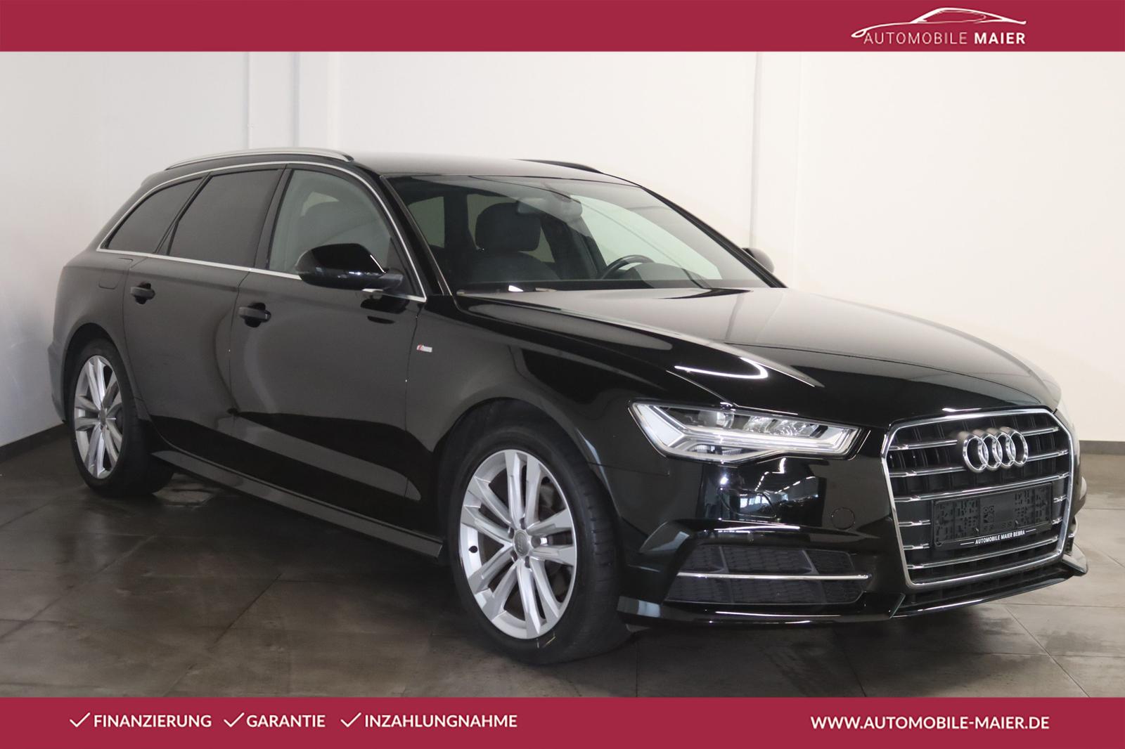 Audi A6 Av. 2.0 TDI S line-Navi-LED-Kamera-AHK-STDHZ-