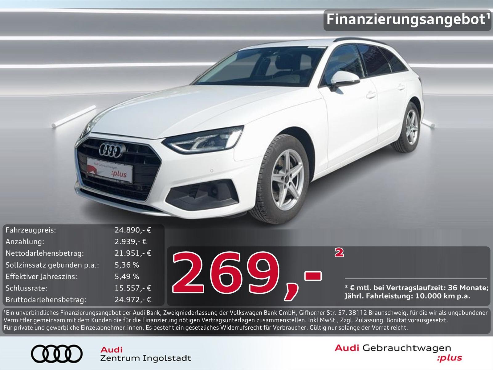 Audi A4 Avant 35 TFSI S tronic LED ACC NAVI+ PDC+ SHZ