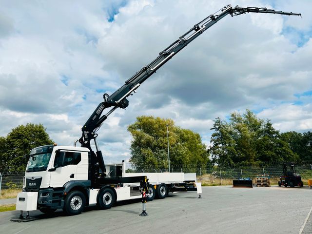 MAN TGS 35.520 Pritsche mit EFFER 955 Jib / Seilwind