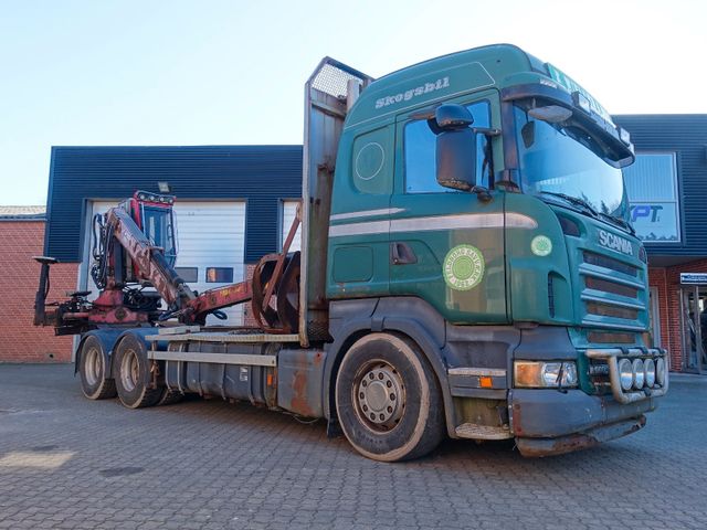 Scania R 560 6x4 Kran JONSERED J1020 80R  Holz Greifer