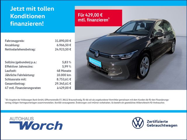 Golf VIII 2.0 TDI Fahrschule AHK+PDC+ACC+