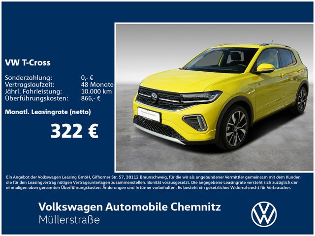 Volkswagen T-Cross R-Line 1.5l TSI DSG *AHK*Beats*WiRä*RFK*