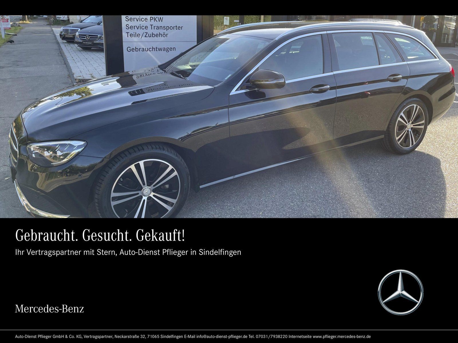 MERCEDES-BENZ E 220 d T*Avantgarde*MBUX*AHK*LED*Kamera*Totwink