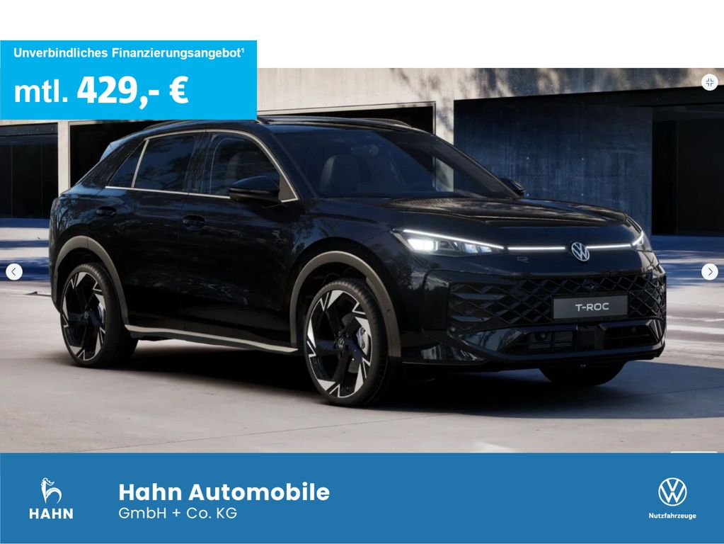 T-Roc R-Line 1,5l eTSI 110kW DSG BLACK STYLE
