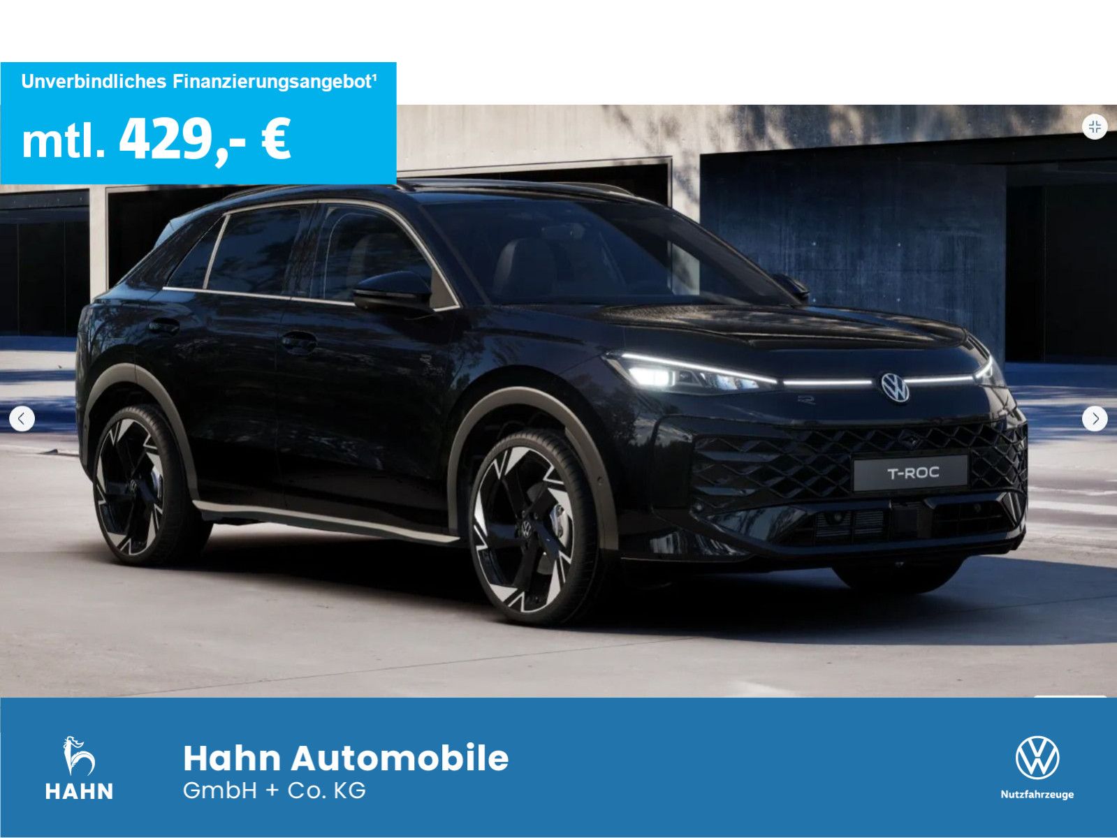 Volkswagen T-Roc R-Line 1,5l eTSI 110kW DSG BLACK STYLE