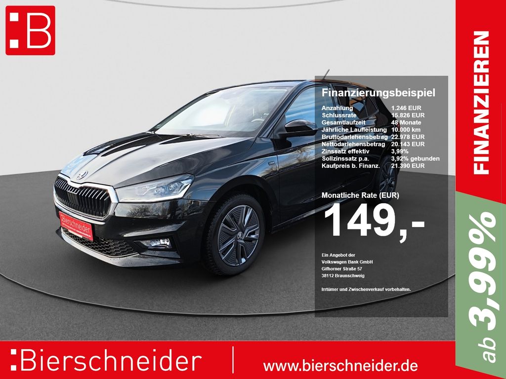Fabia 1.0 TSI DSG Tour NAVI ACC PDC LED RFK KEYL