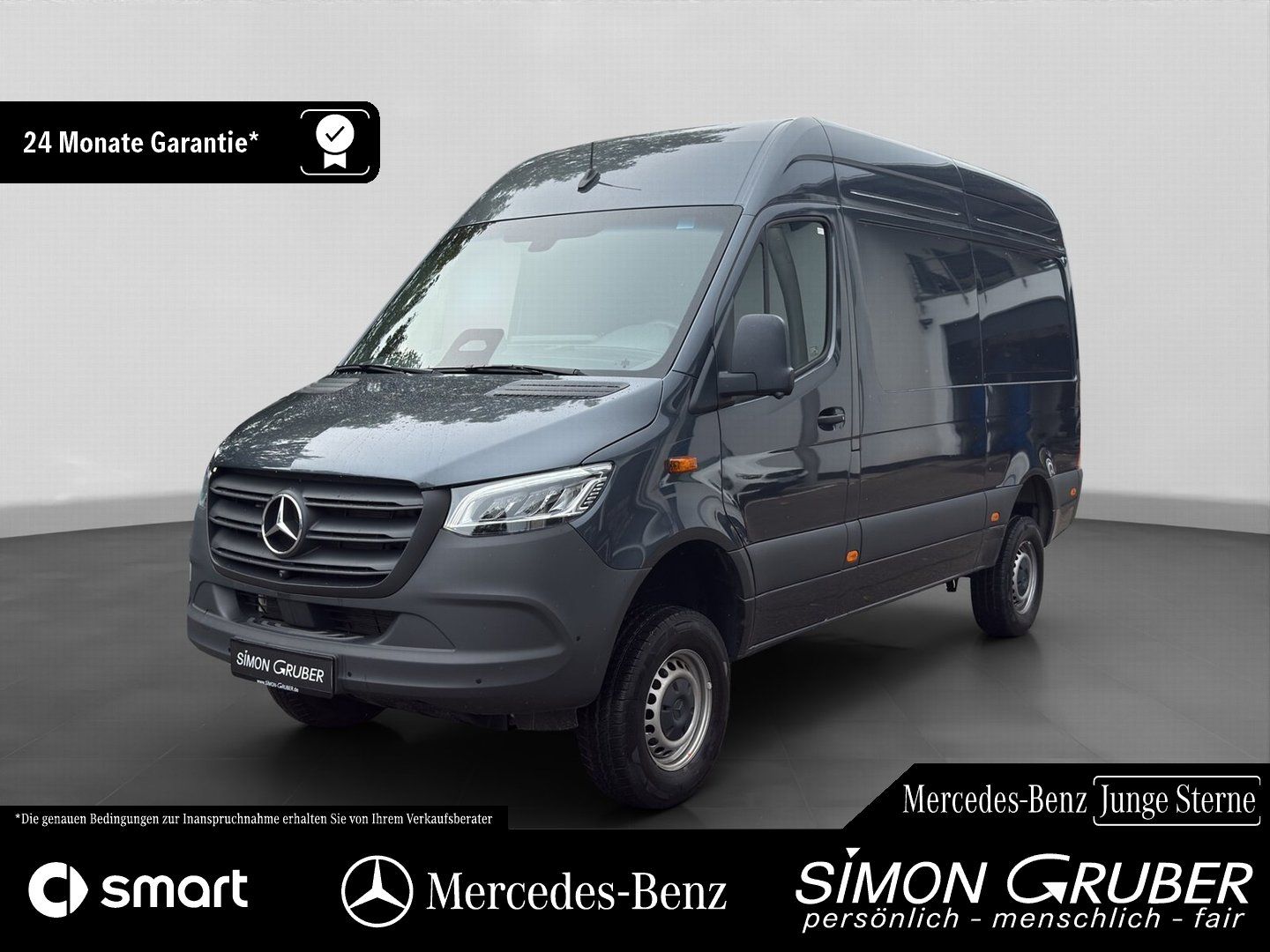 Fahrzeugabbildung Mercedes-Benz Sprinter 319 4*4 PRO hoch Standard L2H2 LED AHK