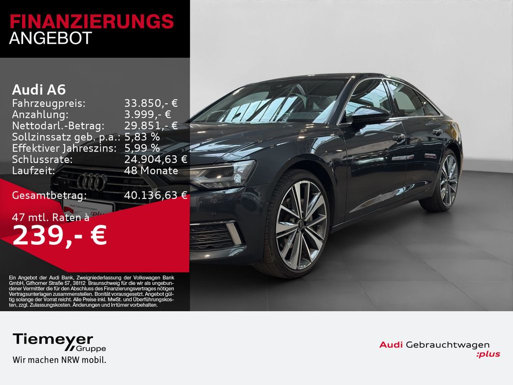 A6 45 TFSI Q DESIGN LM21 LEDER AHK eSITZE STDHZG