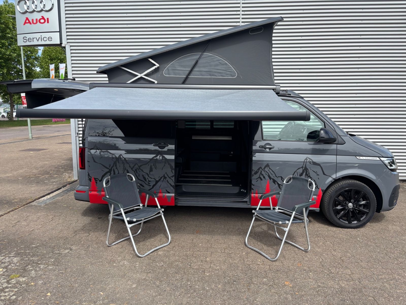 Fahrzeugabbildung Volkswagen T6 California Beach Kam Shz Ahk