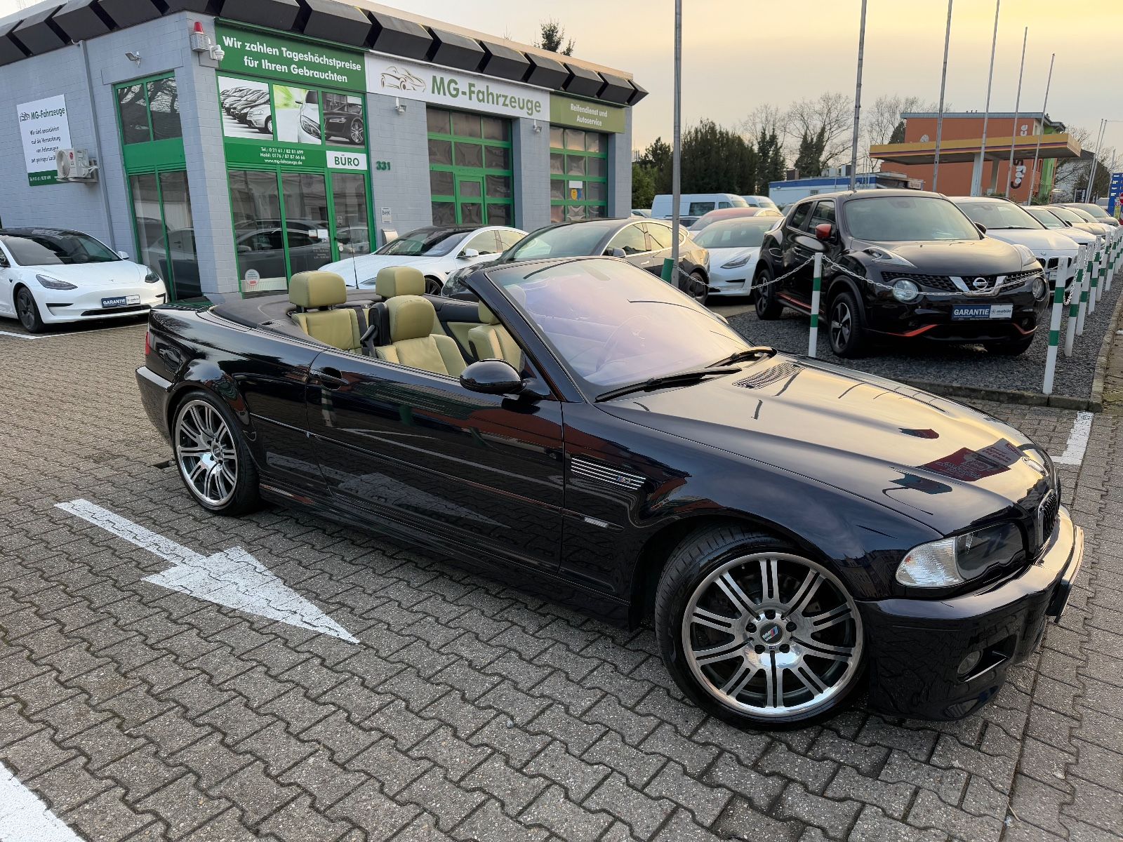 Fahrzeugabbildung BMW M3 Baureihe M3 Cabrio 2-HAND BMW SCHECKHEFT