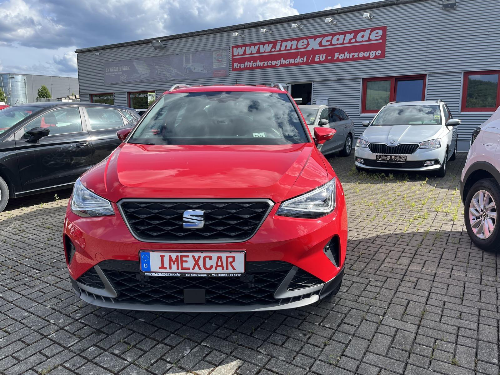 Seat Arona FR 1,5 TSI DSG + Klimatronic + Kamera + Na
