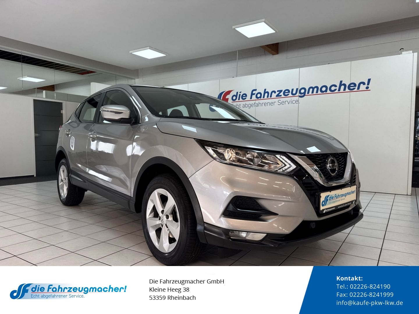 Fahrzeugabbildung Nissan Qashqai Shiro Navi Mehrzonenklima DAB SHZ Spurha