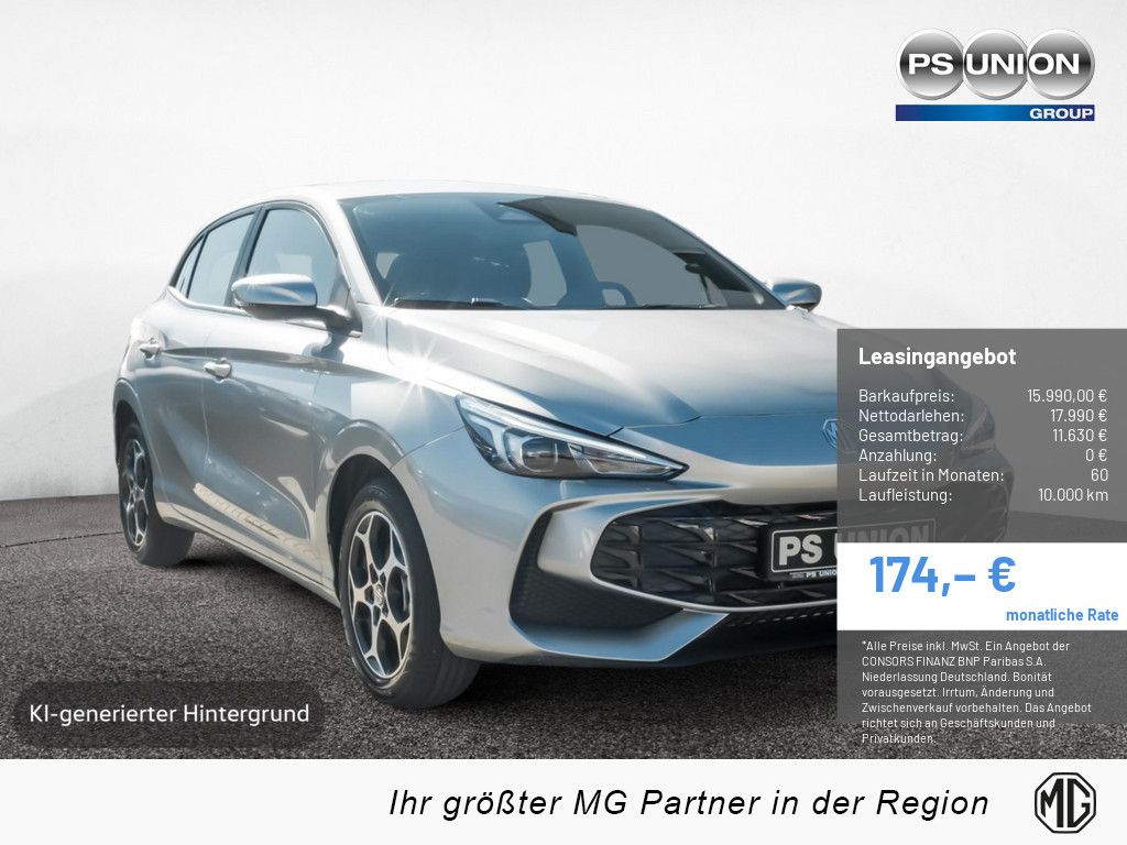 MG3 1.5 ICE Comfort KI-bearbeitet KAMERA NAVI