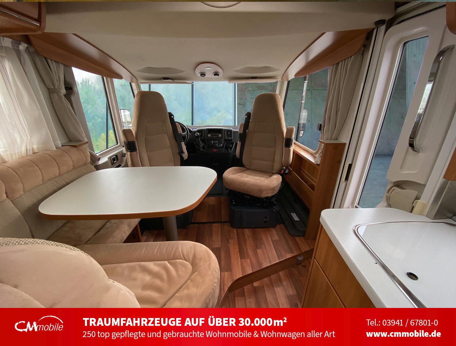 HYMER / ERIBA / HYMERCAR Exsis I 578 - Hub & Einzelbetten - Garage