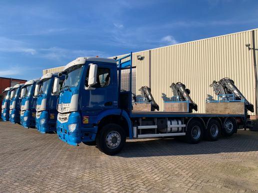 Mercedes-Benz AROCS 3240 8X4 - HIAB XS 166-E5 HIPRO CRANE TRUC