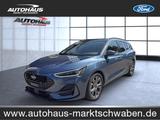 Ford Focus ST-Line Bluetooth Navi LED Klima - mit Benzin-Antrieb: Blau, Stoff, Kombi, mit Klimaanlage, Bluetooth