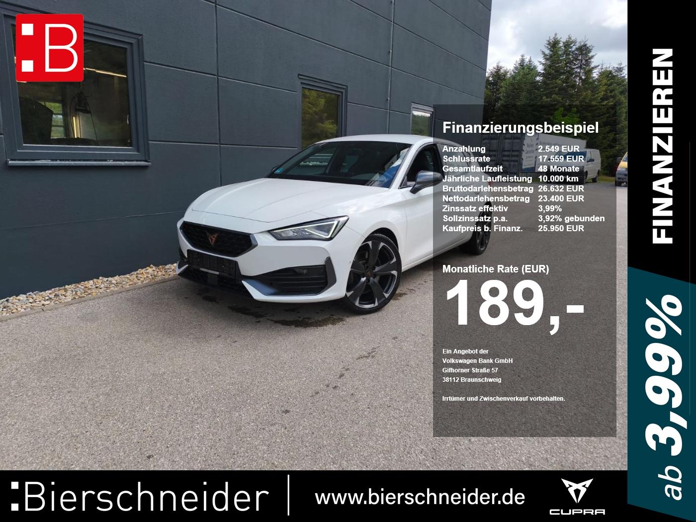 Cupra Leon 2.0 TSI DSG VZ KAMERA FULL LINK CONNECTIVIT