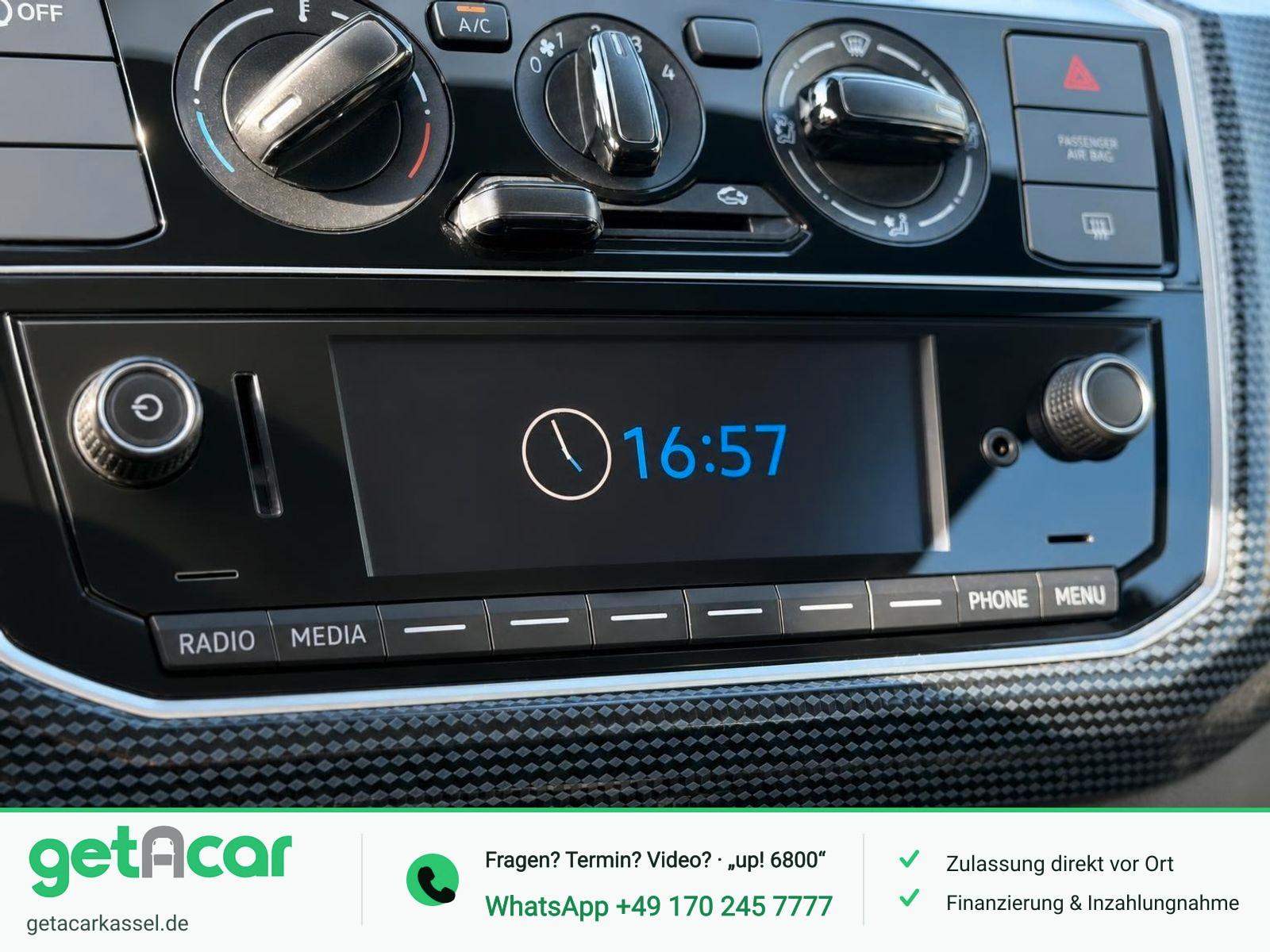 Volkswagen Up 1.0*DAB*BLUETOOTH*USB*ROT*2-TÜRIG, миниатюра 20