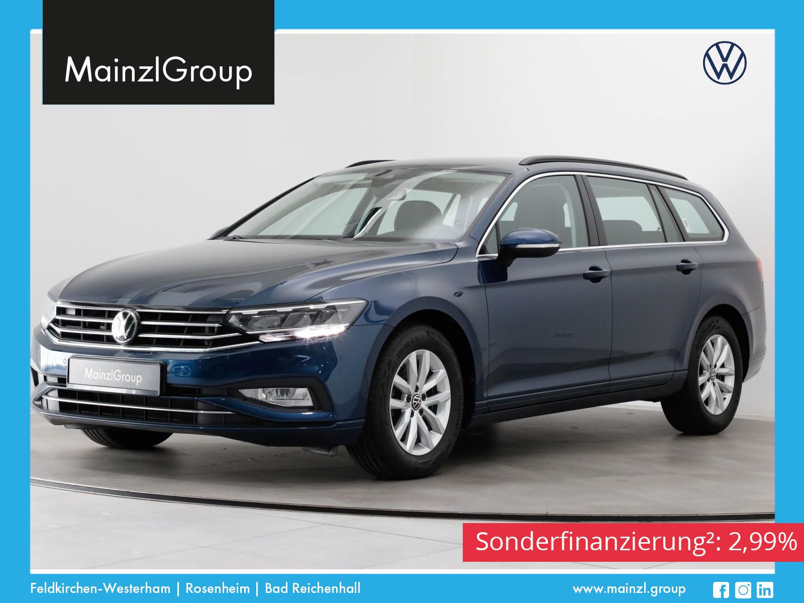 Volkswagen Passat Variant 2.0 TDI Navi Kam. ACC Virtual LED
