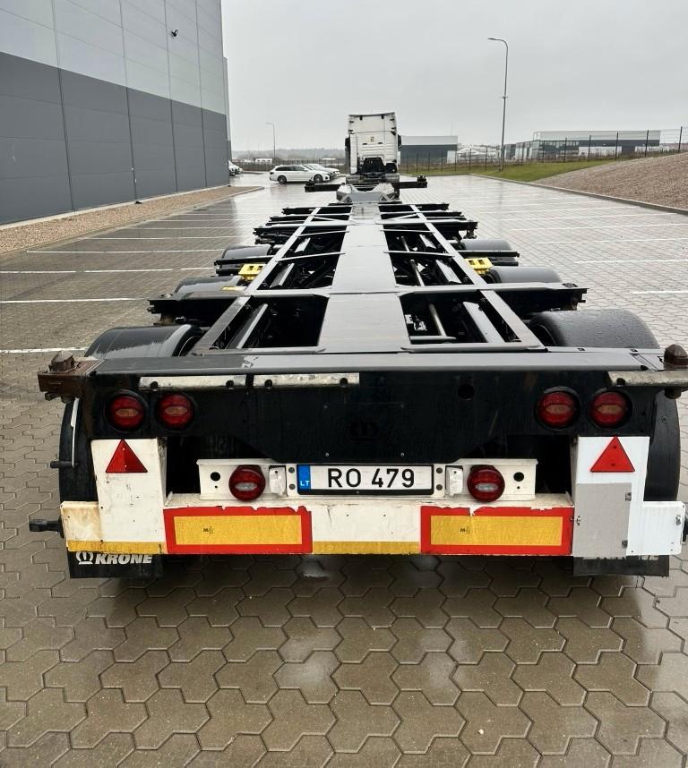 Krone SDC 27 eLTU50 container chassis semi-trailer