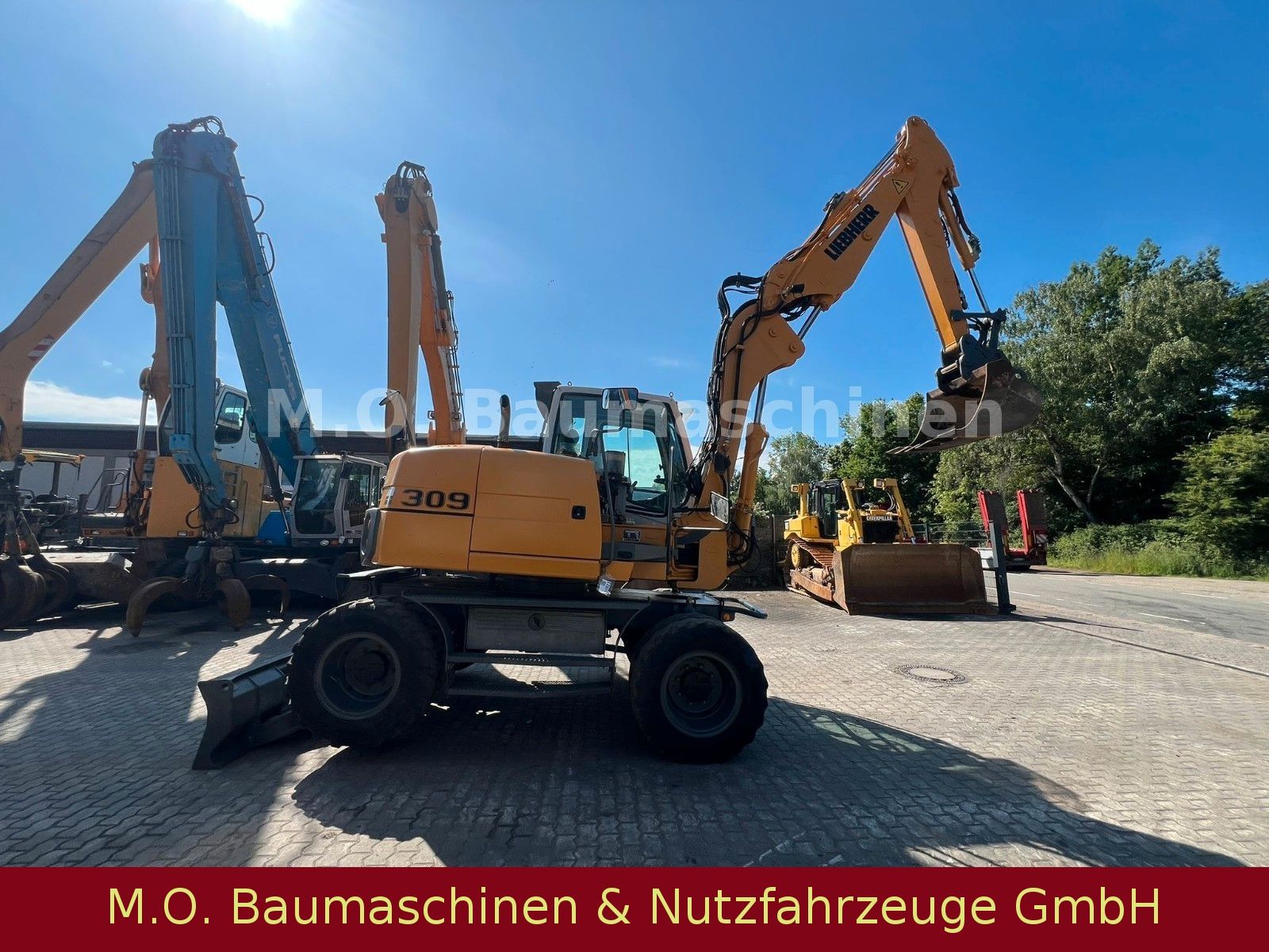Fahrzeugabbildung Liebherr A 309 Litronic / Hammerleitung / SW / VSA / ZSA