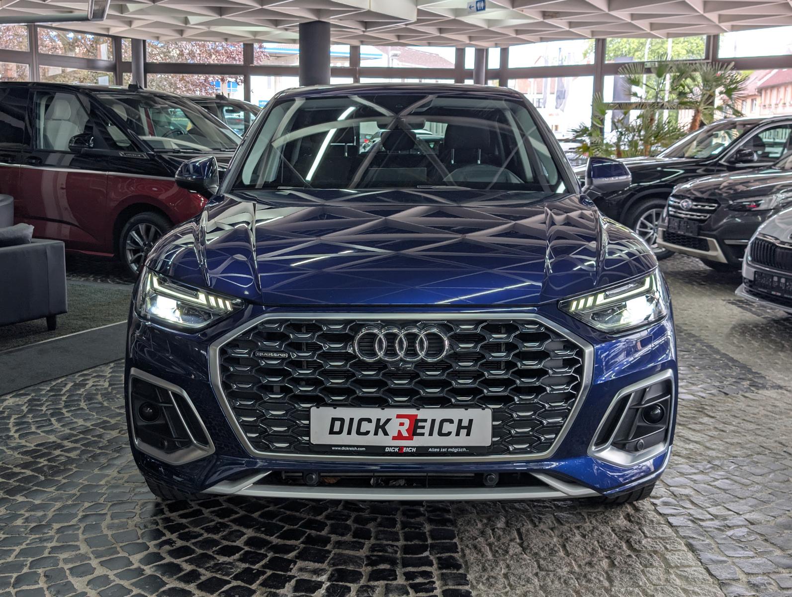 AUDI Q5 SPORTBACK 55 TFSI 367CH - S-LINE - QUATTRO - BVA - HUD - 1ERE MAIN - 39.986 KMS