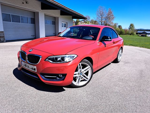 BMW 220d xDrive Steptronic Coupé Sport Line Spor...