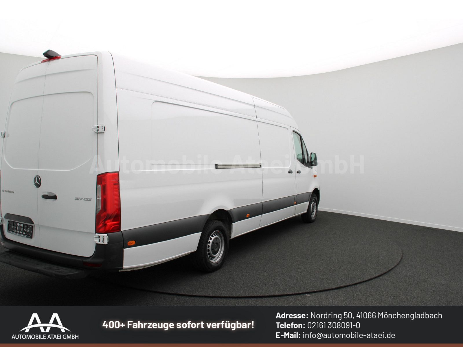 Fahrzeugabbildung Mercedes-Benz Sprinter 317 *MAXI EXTRALANG* 360°+NAVI (8400)