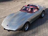 Corvette C3 ~ Coupe ~ V8 ~ Matching ~ Classic-Data: 2 - silberne Corvette C3