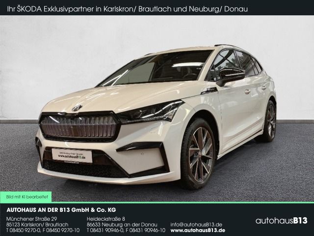 Skoda ENYAQ iV 80x 82 kWh 4x4 WÄRMEPUMPE+ACC+RFK+SHZ