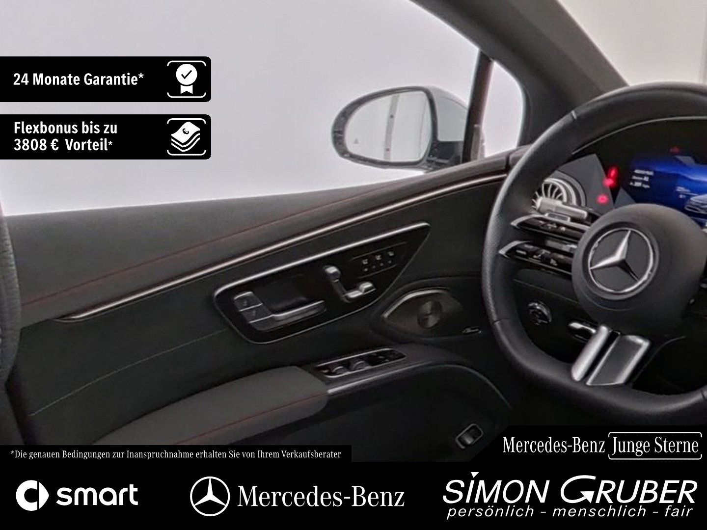 Fahrzeugabbildung Mercedes-Benz EQS 500 4M AMG Pano Massage TV Guard360 118kwh