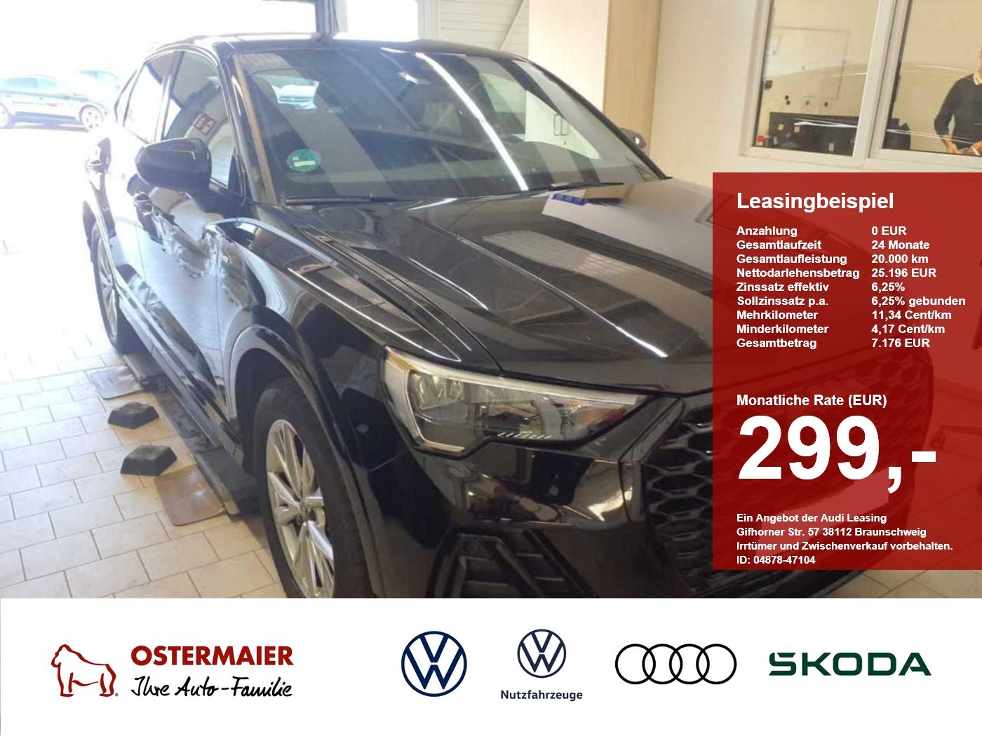 Audi Q3 Sportback S-LINE 35TFSI 150PS ACC.KAMERA.NAVI