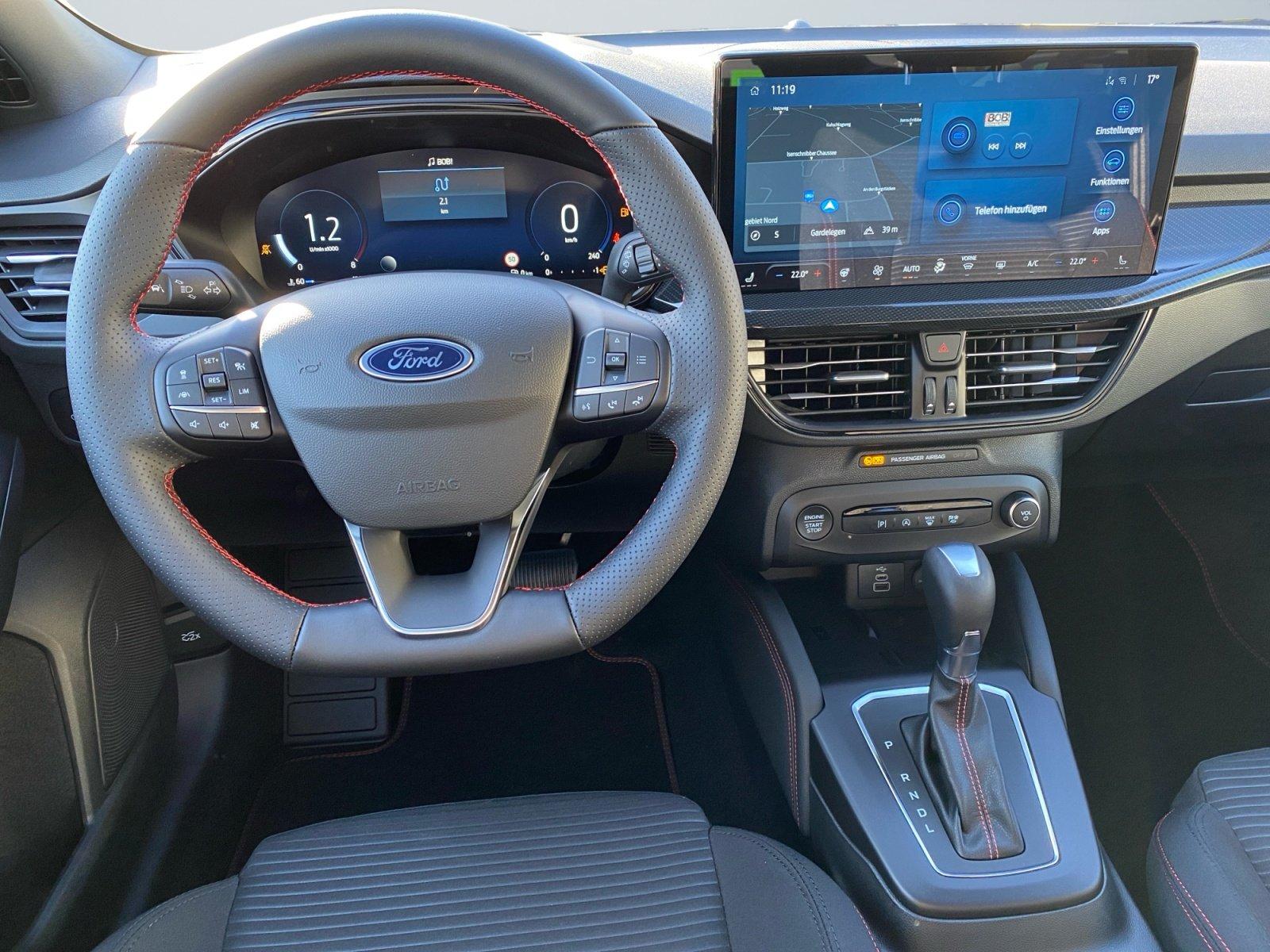 Ford Focus Turnier ST-Line X 1.0 EcoBoost ACC PDC KAM, миниатюра 8
