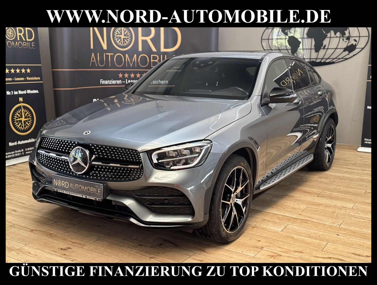 Mercedes-Benz GLC 400 d 4M Coupé AMG Distro GSD Memory 20Z foto 5