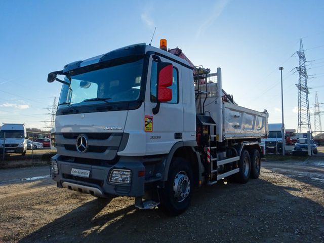 Mercedes-Benz Actros 3336 Dreiseitenkipper/CIF/FASSI/Bordmatic