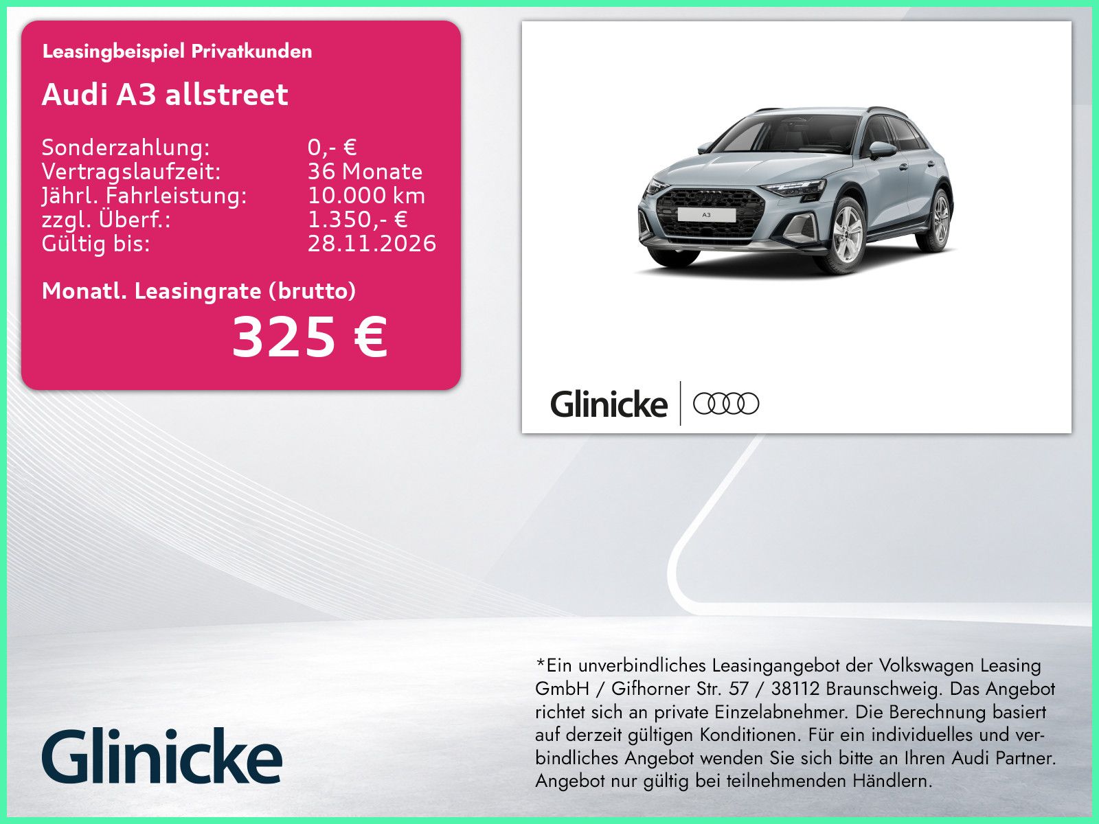 Audi A3 allstreet TFSI S tronic *AKTION*AHK*Sonos*