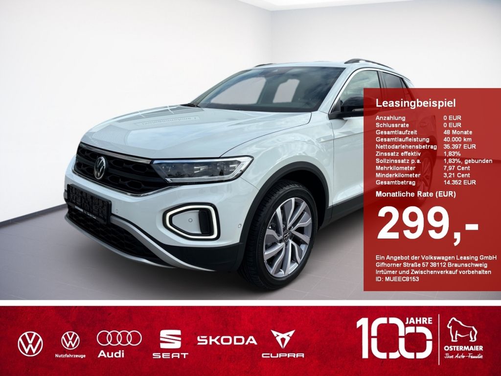 Volkswagen T-Roc GOAL 1.5TSI 150PS DSG LED,AHK,ACC,KAMERA,N