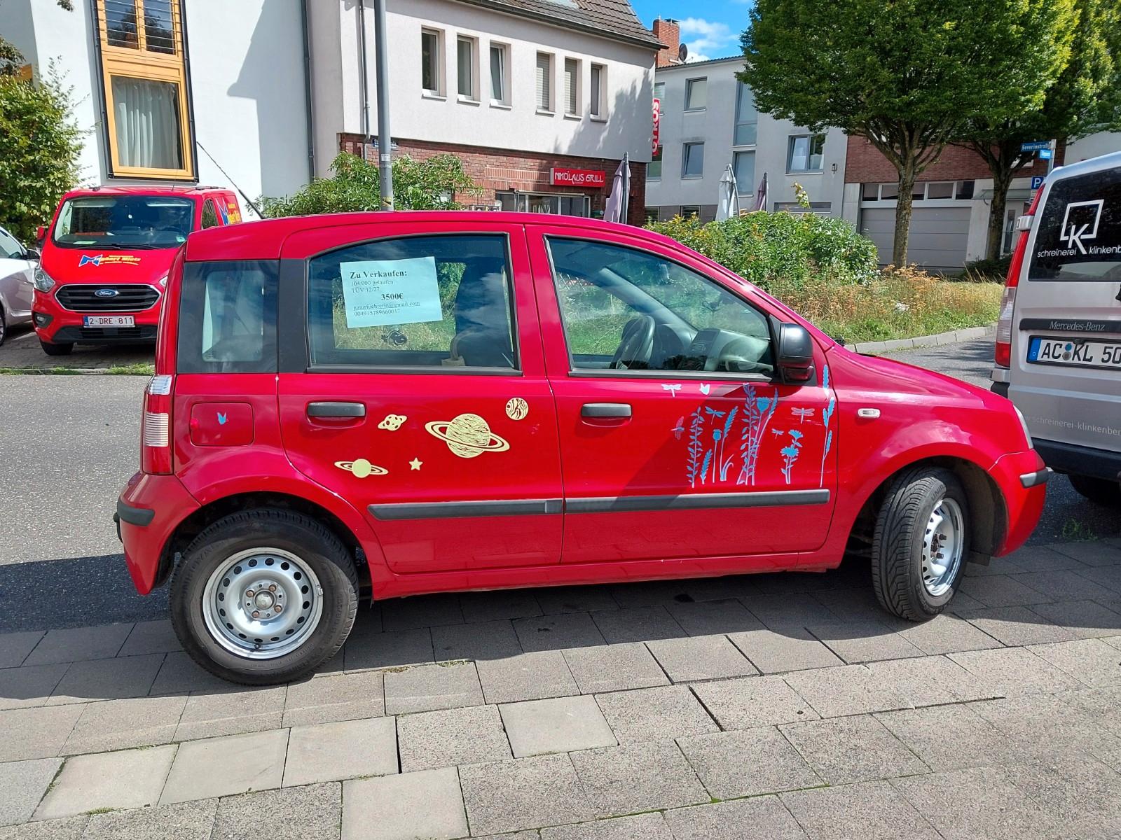 Fiat Panda 2012 — interior
