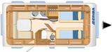 HYMER / ERIBA / HYMERCAR Eriba Nova Light 470  Modell 2014  - Wohnwagen 2014
