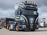 Scania V8 R580 Topline 6X2, Retarder, Voll-Luft, Leder - Scania V8 topline