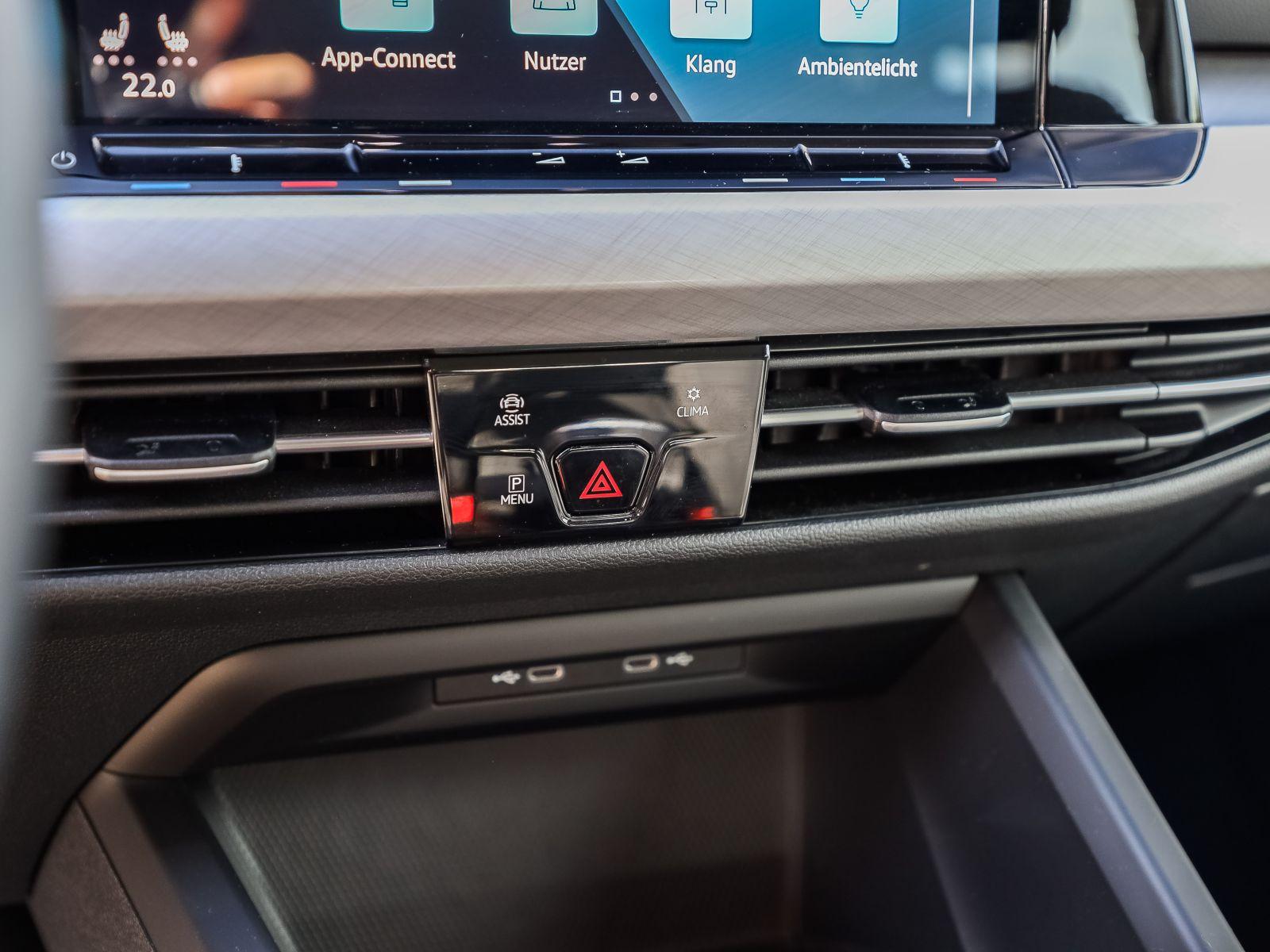 Volkswagen Golf VIII Variant 1.0 TSI Life, Navi, LED, App-C, миниатюра 17
