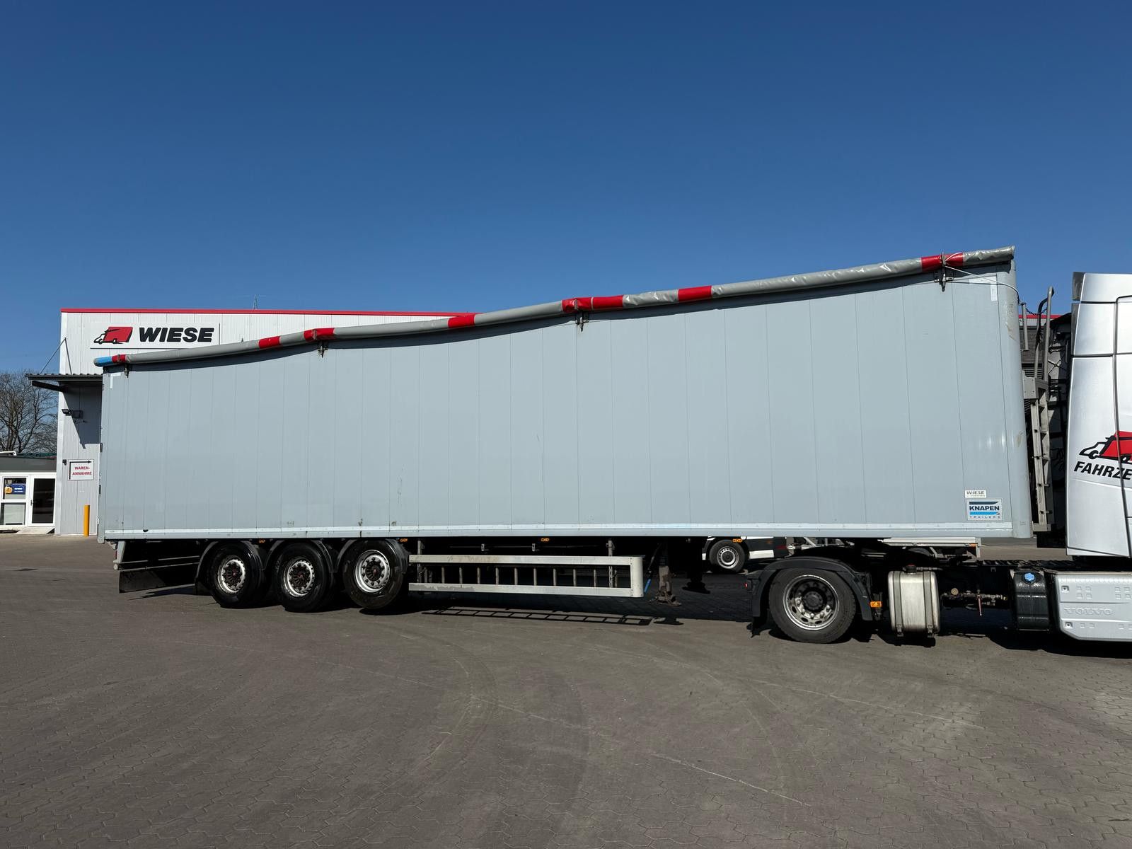 Fahrzeugabbildung Knapen K100 Schubboden 92m³ 10 mm Boden, top Zustand