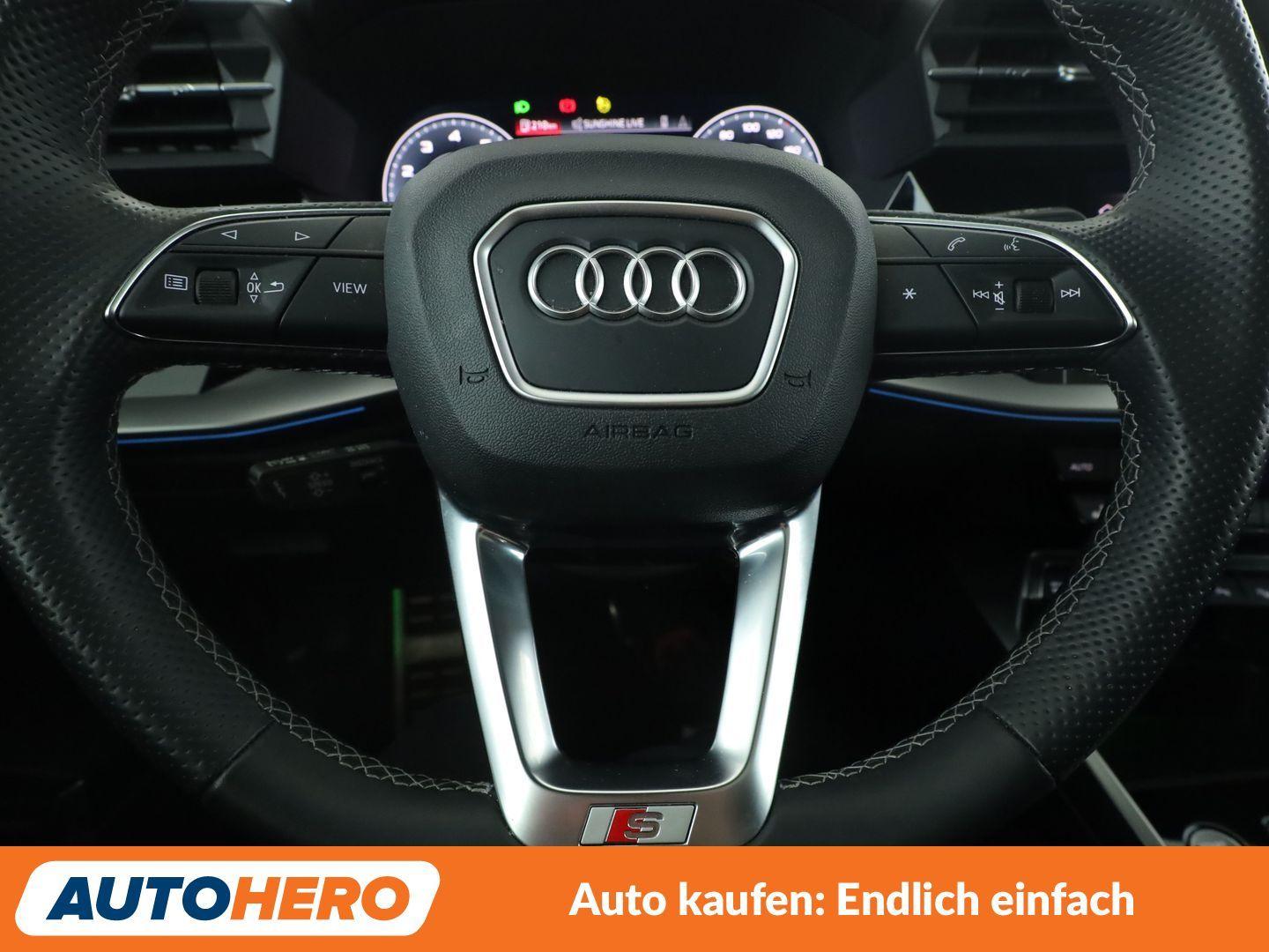 Audi A3 Sportback 40 TFSI quattro S line Aut.*MATRIX*, миниатюра 17