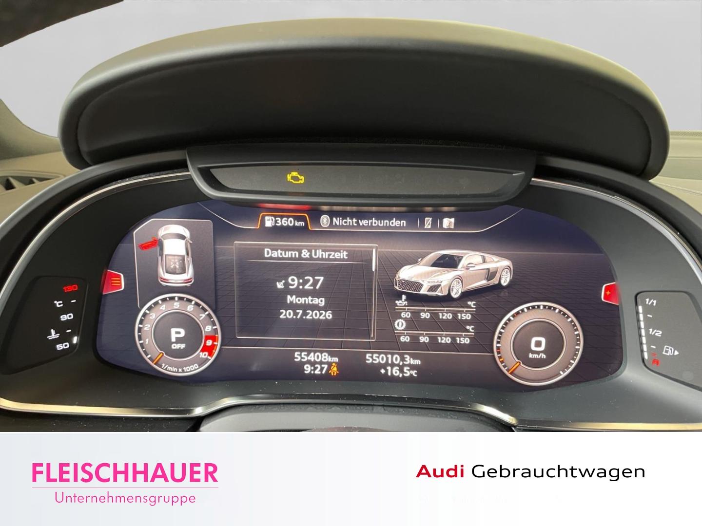 Audi R8 Coupe performance quattro LED+B&O+Leder+Raute