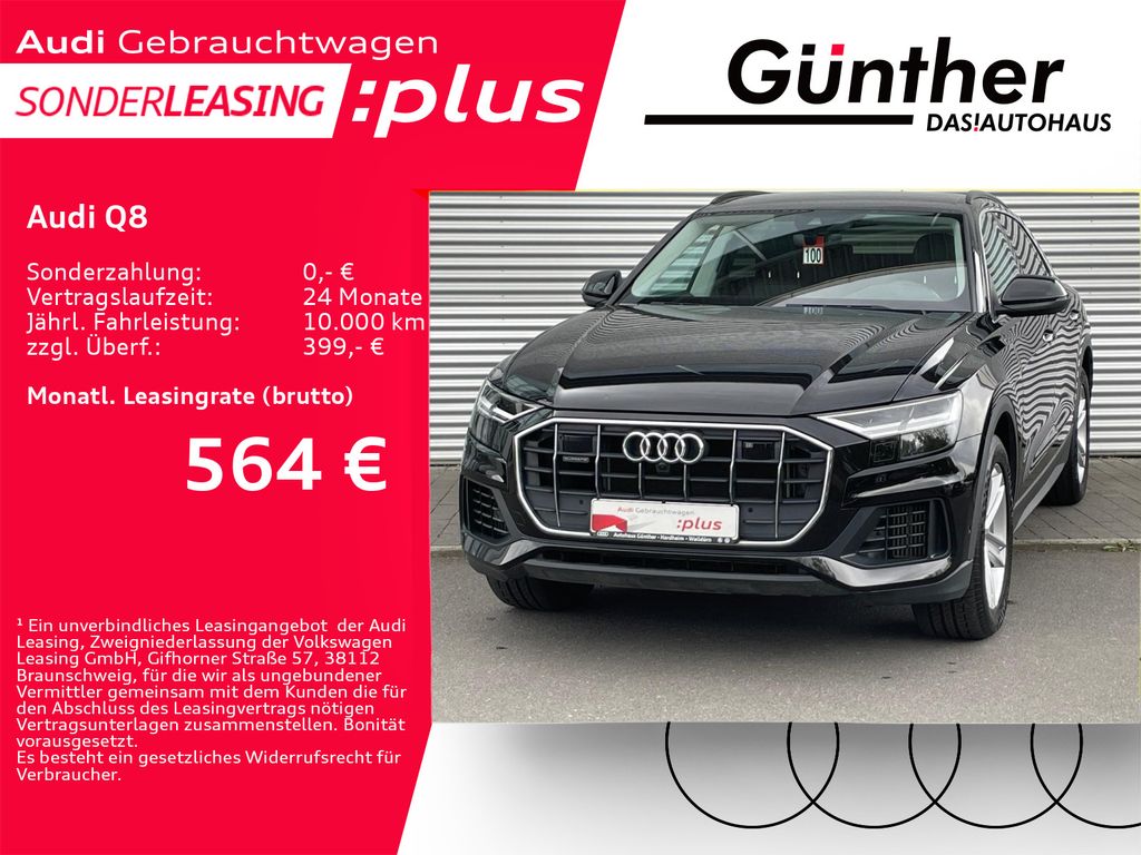 Audi Q8 55 TFSI QUATTRO+WINTERRÄDER+LUFTFEDERUNG+360+