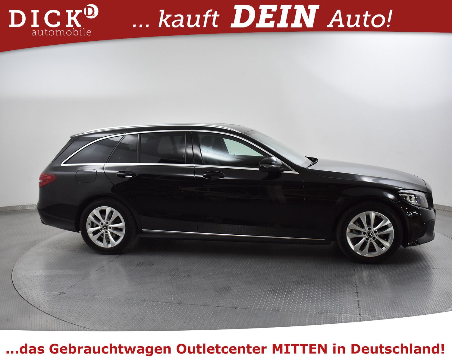 MERCEDES-BENZ C 200d T 9G 2X Avantg NAVI+KAM+LEDER+SHZ+MULTIBE - Image 2