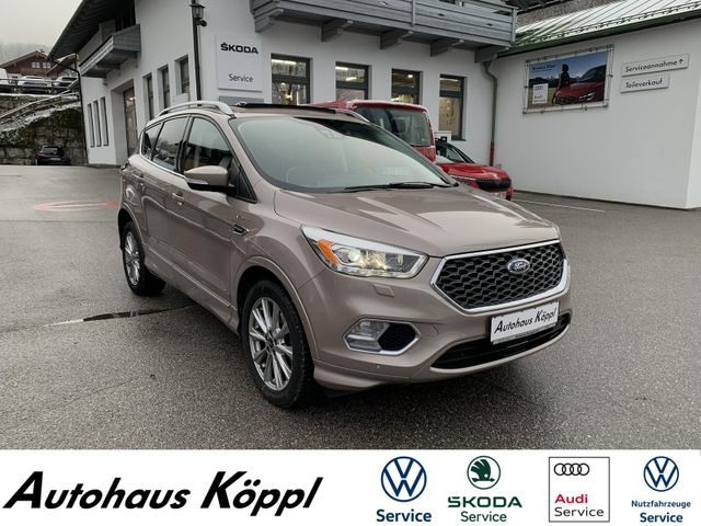 Ford Kuga 2.0 TDCi Vignale Pano AHK Navi Leder 18" SH