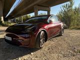 Tesla Model Y Long Range RWD mit EAP+Tieferlegung+AHK - Tesla Model Y: Rot