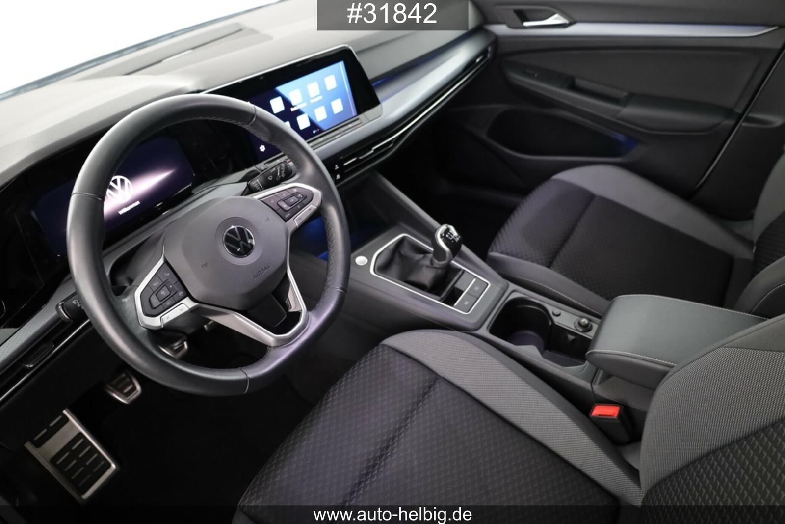 Volkswagen Golf VIII Lim. 1.5 TSI Active #AHK#LED#App#Sport, миниатюра 9