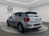 Volkswagen Polo VI 1,0 TSI Highline R-Line LED Navi SHZ PDC - mit Benzin-Antrieb: Silber, Kleinwagen